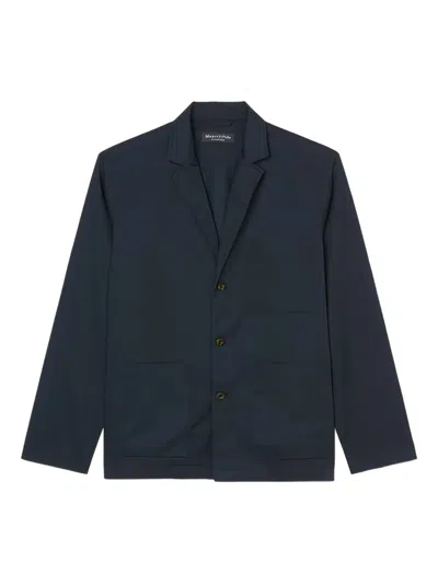 Marc O'polo Button-down Blazer In Blue
