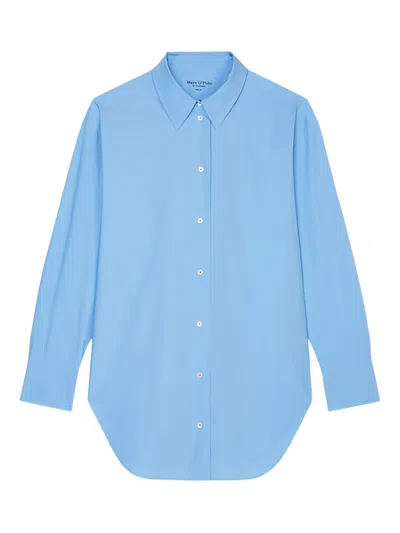 Marc O'polo Button-up Shirt In Blue