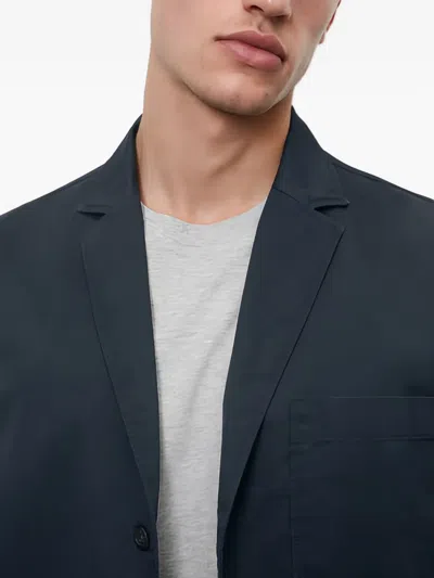Marc O'polo Button-down Blazer In Blue