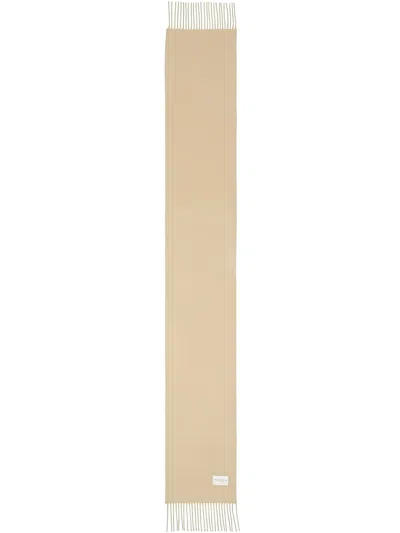 Marc O'polo Fringed Cashmere Scarf In Neutral