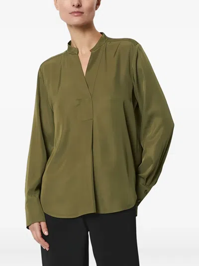 Marc O'polo Long-sleeve Blouse In Green