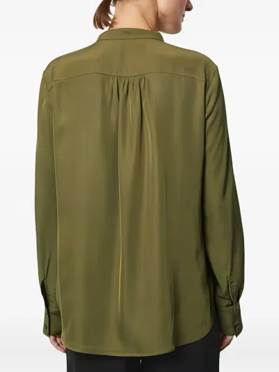 Marc O'polo Long-sleeve Blouse In Green
