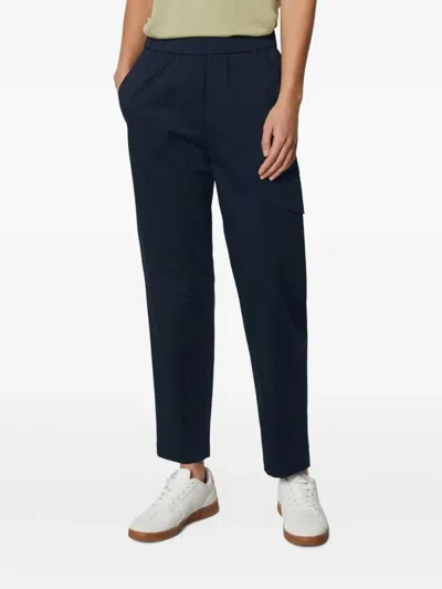 Marc O'polo Cotton Trousers In Black