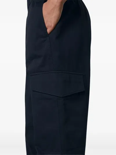 Marc O'polo Cotton Trousers In Black