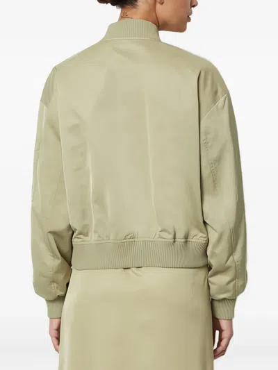 Marc O'polo Baseball-collar Bomber Jacket In Green