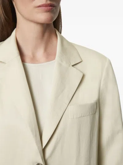 Marc O'polo Single-breasted Blazer In White