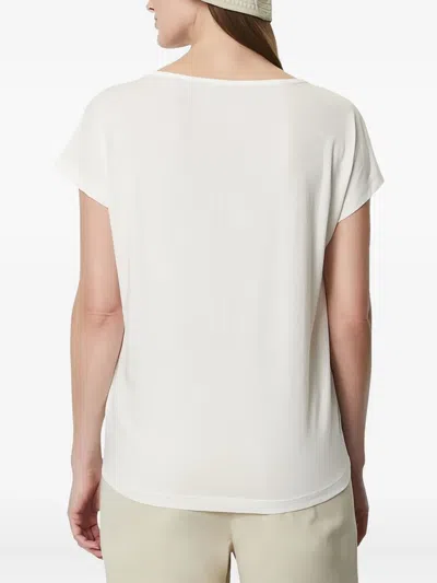 Marc O'polo Floral-print T-shirt In White