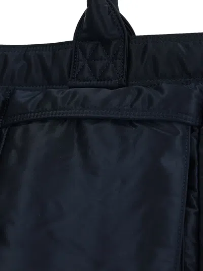 Porter-yoshida & Co Double-handle Logo-patch Tote Bag