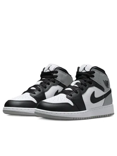Jordan Air  1 Mid Big Kids' Shoes In White