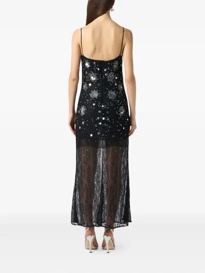 Blumarine Sequin-embellished Lace Gown