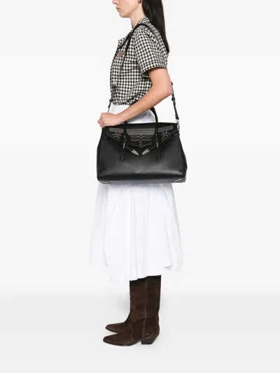 Secret Pon-pon Large Yalis Rodeo Embroidered Tote Bag