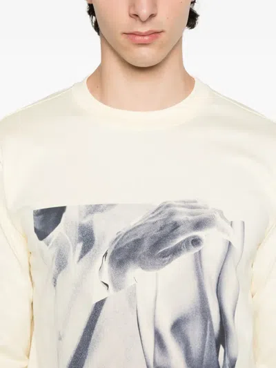 Paul Smith Photographic-print Long-sleeves T-shirt In White