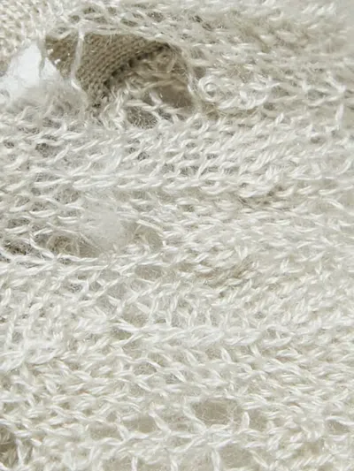 Pre-owned Oscar De La Renta Open-knit Cardigan