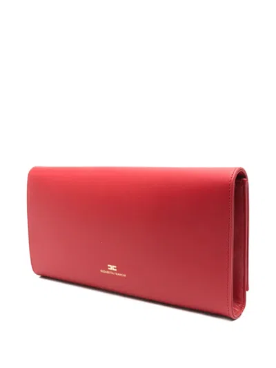 Elisabetta Franchi Leather Clutch Bag