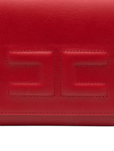 Elisabetta Franchi Leather Clutch Bag