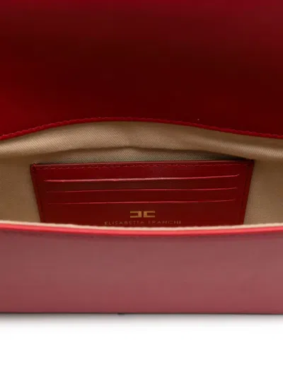 Elisabetta Franchi Leather Clutch Bag