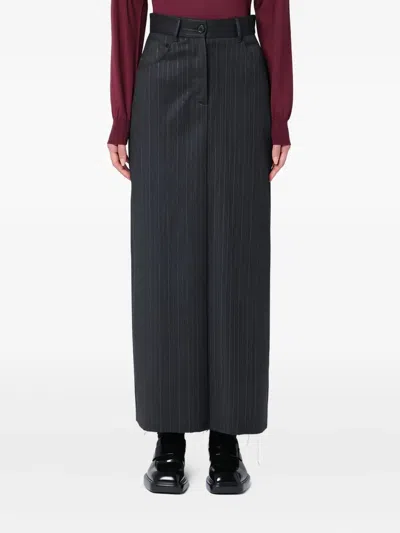 Department Five Pinstripe Maxi Skirt