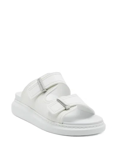 Alexander Mcqueen Double-buckle Slides