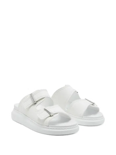 Alexander Mcqueen Double-buckle Slides