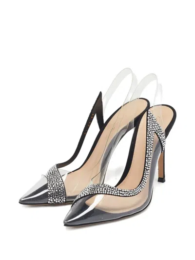 Pre-owned Gianvito Rossi  100mm Hortensia Pumps In White