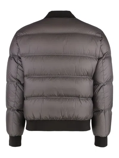 Moncler Men's Vioz Short Down Jacket In Brown