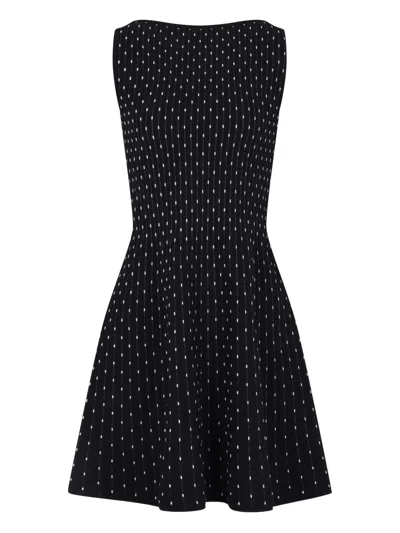 Emporio Armani Dotted Short Dress