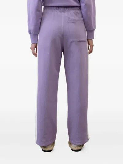 Marc O'polo Colour-blocked Track Pants In Purple