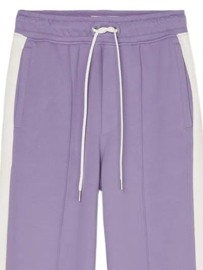 Marc O'polo Colour-blocked Track Pants In Purple