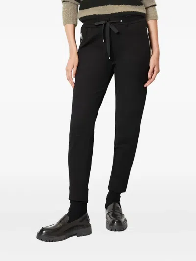 Marc O'polo Zipped-pocket Track Pants In Black