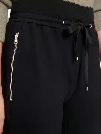 Marc O'polo Zipped-pocket Track Pants In Black
