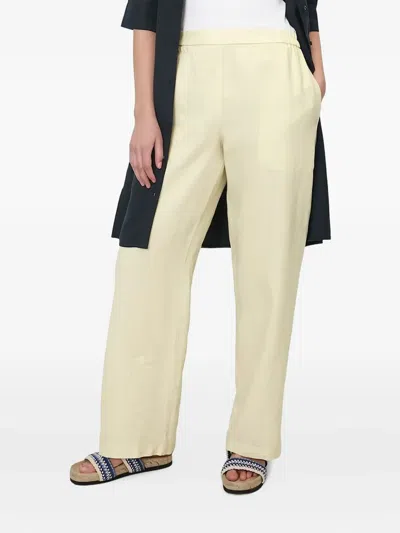Marc O'polo Elasticated Trousers In Yellow