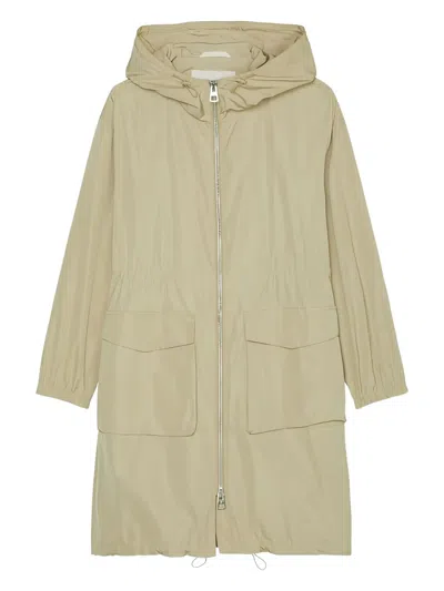 Marc O'polo Hooded Lightweight Parka In Neutral