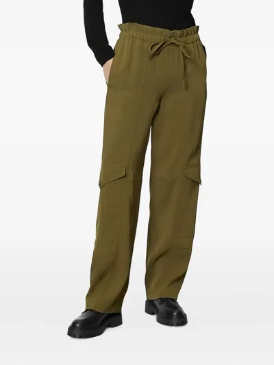Marc O'polo Cargo Drawstring Trousers In Green