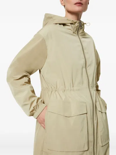 Marc O'polo Hooded Lightweight Parka In Neutral