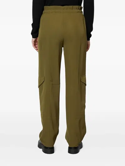 Marc O'polo Cargo Drawstring Trousers In Green