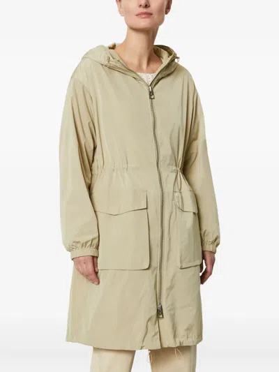 Marc O'polo Hooded Lightweight Parka In Neutral