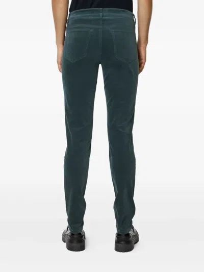 Marc O'polo Button-fastening Trousers In Green