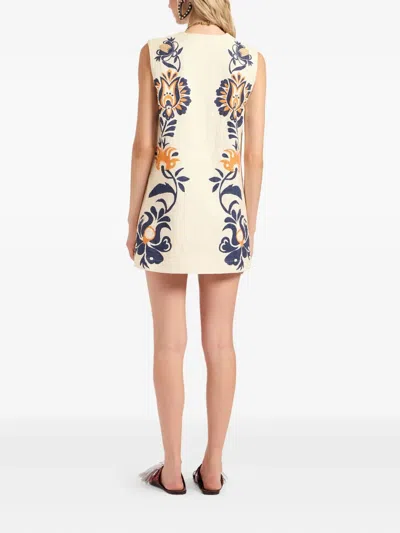 La Doublej Floral Sleeveless Tunic Dress
