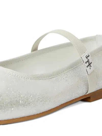 Il Gufo Ballerina Punta Tonda In White