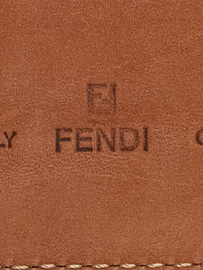 Pre-owned Fendi Ff-motif Belt