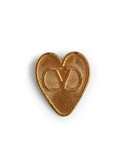 Valentino Bronze Fil Perdu Brooch