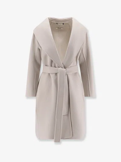 's Max Mara Messi Virgin Wool Coat In Gray