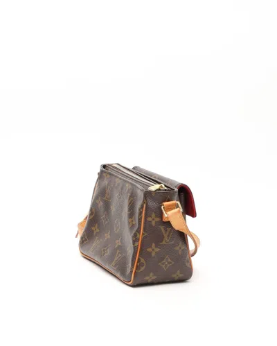 Pre-owned Louis Vuitton Monogram Viva Cite Bag In Brown