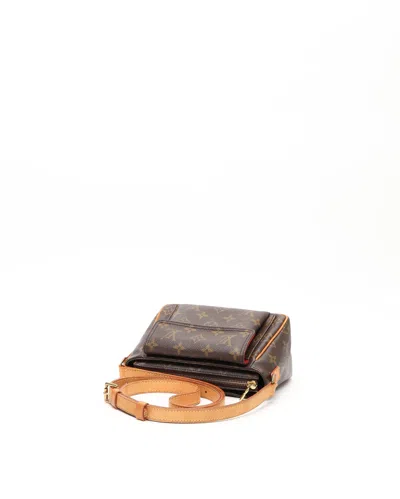 Pre-owned Louis Vuitton Monogram Viva Cite Bag In Brown