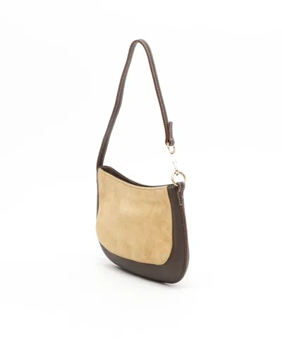 Loewe Small Suede Anagram Shoulder Bag