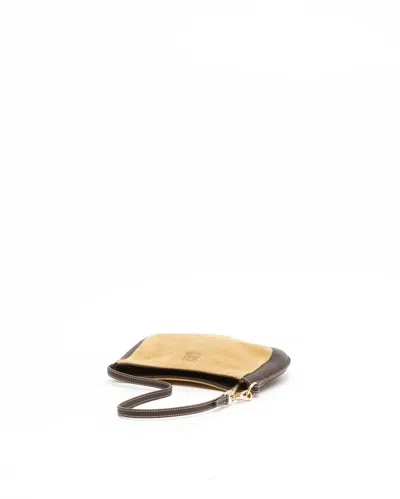 Loewe Small Suede Anagram Shoulder Bag