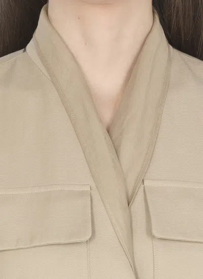 Brunello Cucinelli Jackets In Neutral