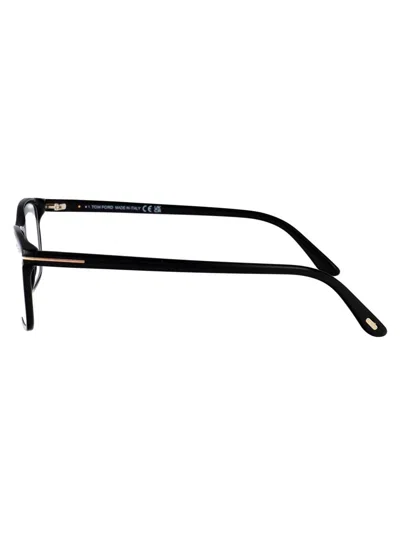 Tom Ford Nero Lucido Acetate Glasses In Black