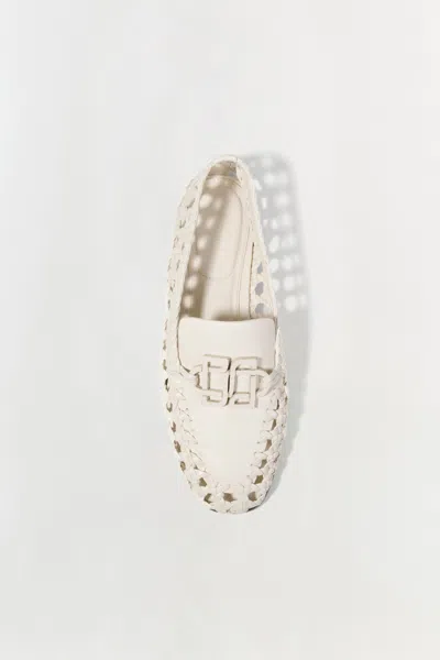 Simkhai Women's Dion Woven Loafer In Cream In White