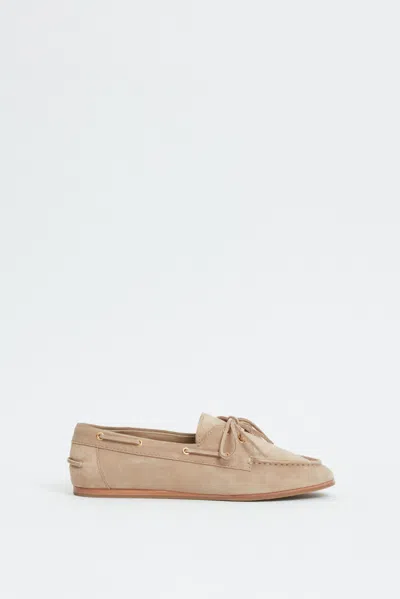 Simkhai Women's Danner Suede Boat Shoe In Desert